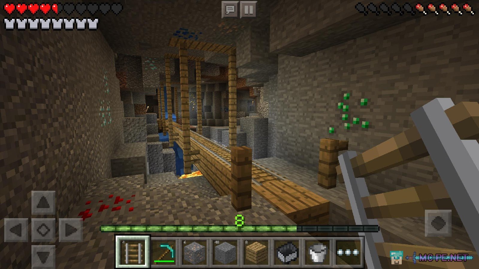 minecraft pocket edition 1.0 2.0 download novo