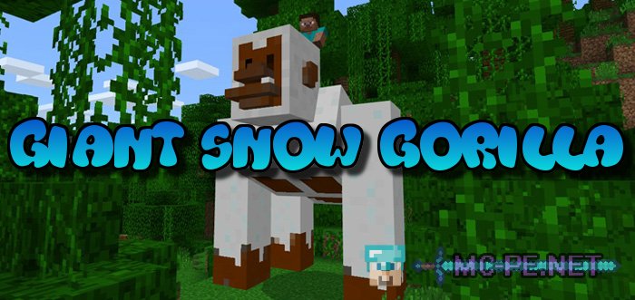 Giant Snow Gorilla