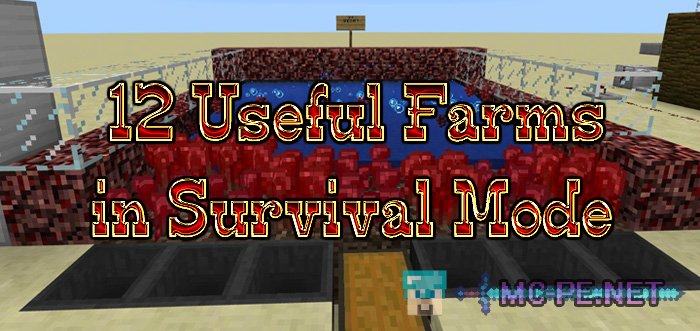 12 Useful Farms in Survival Mode