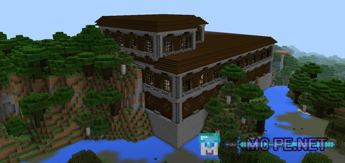 Forest mansion near the spawn point