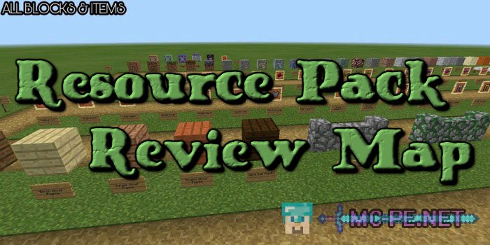 Resource Pack Review Map
