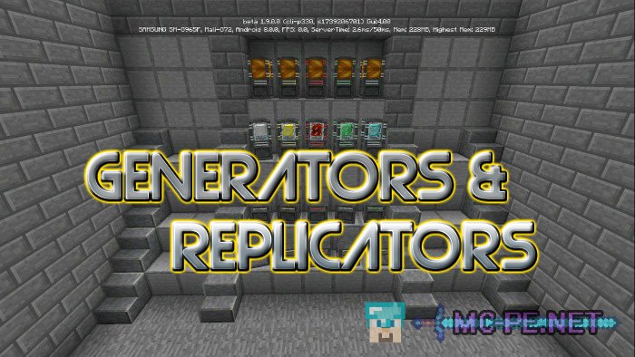 Generators & Replicators