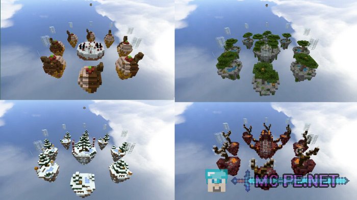 how to download skywars on minecraft pe