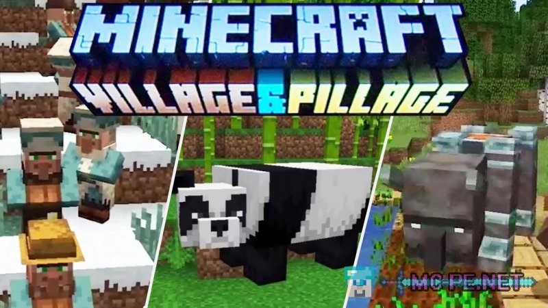 Download Minecraft PE 1.9.0 apk free: Village & Pillage